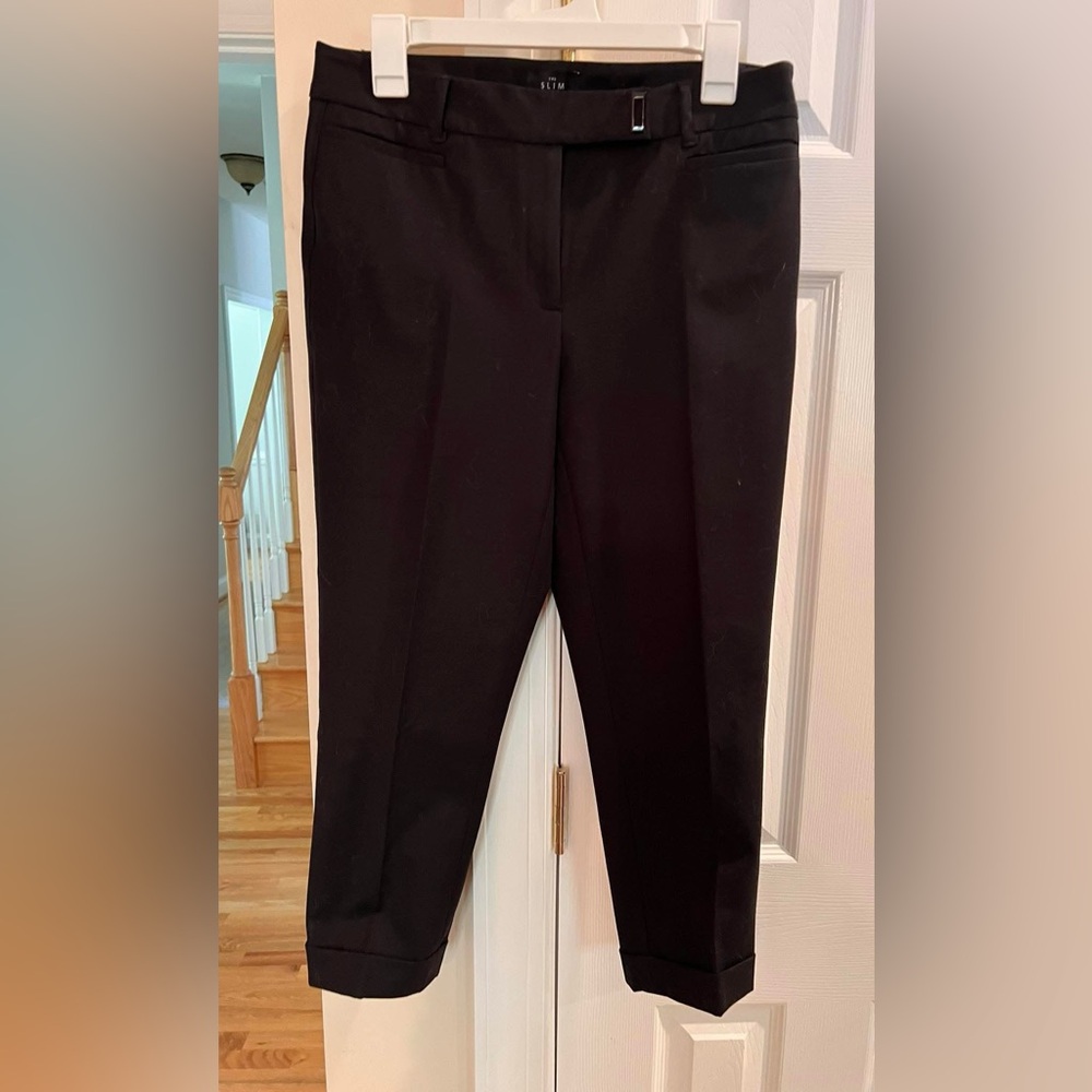 White House Black Market Black Ankle Pants